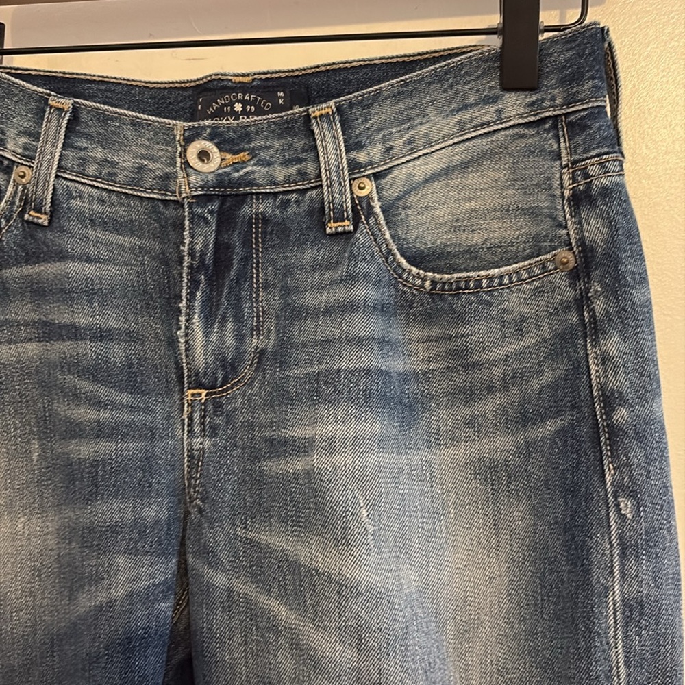 Lucky Brand Easy Rider Crop Jeans 0 / 25 - Picture 5 of 11
